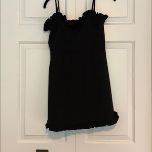 Super cute black hoco dress WORN ONCE